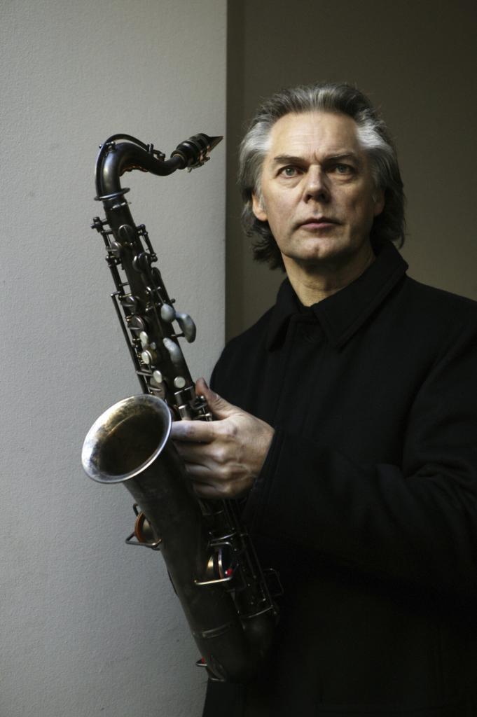 Jan Garbarek mit Saxophon