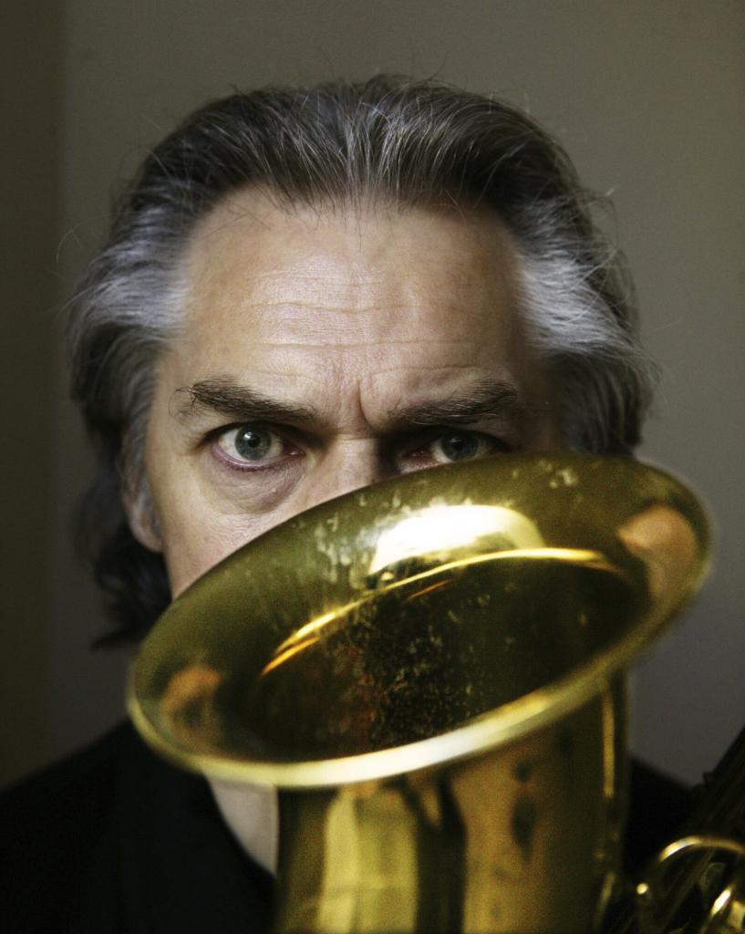 Jan Garbarek mit Saxophon