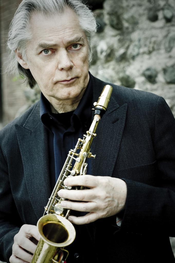 Jan Garbarek mit Saxophon